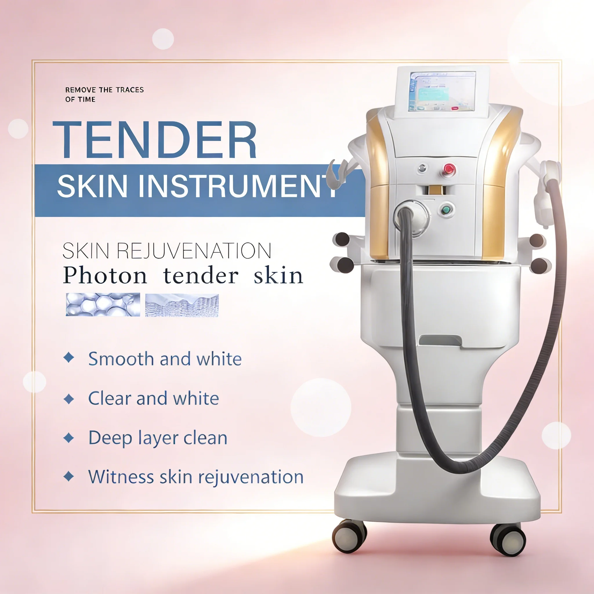 Latest Design M22 Multifunctional Beauty Machine IPL OPT Hair Removal Skin Whitening Acne VascularTherapy Device 1