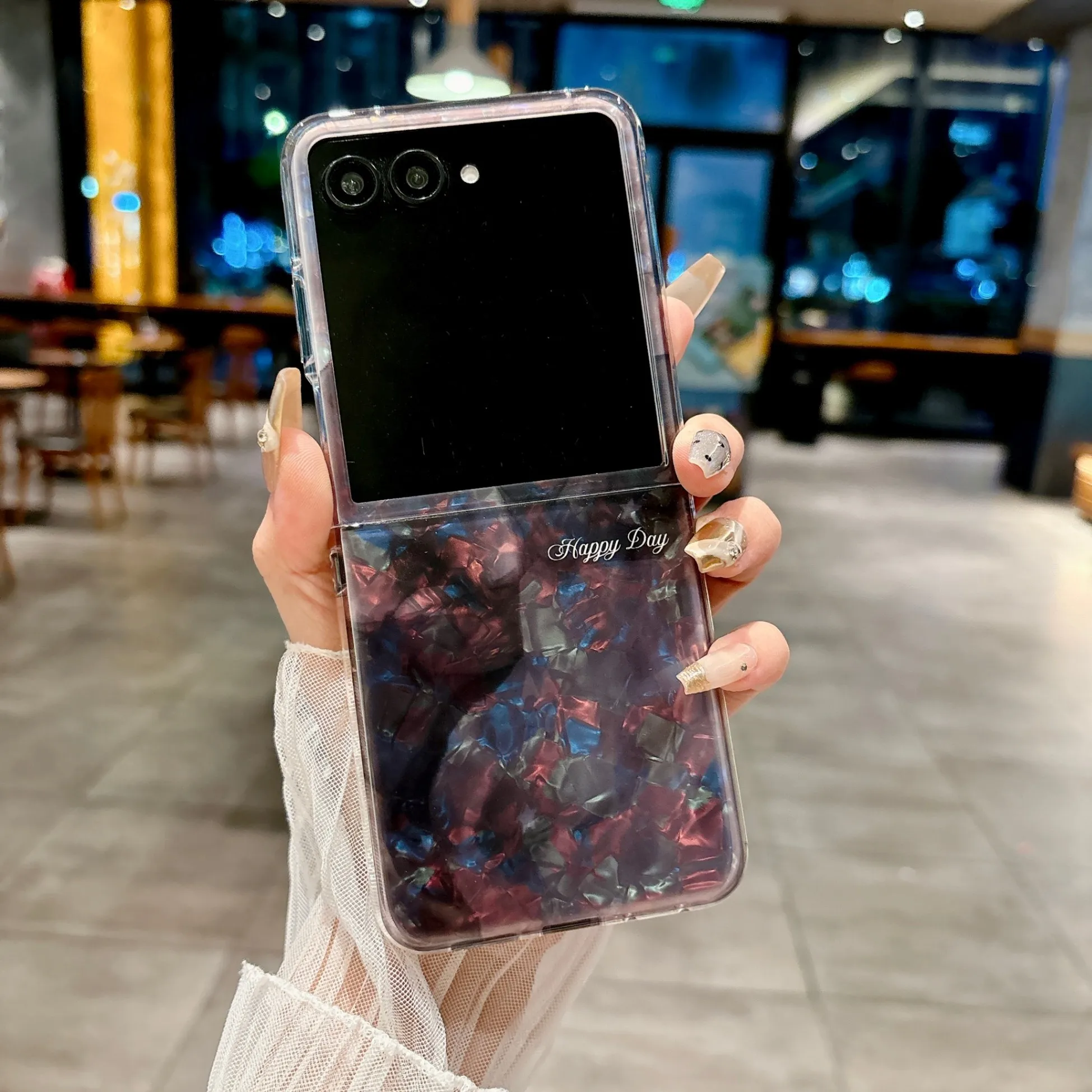Raspberry Candy Color Patterned PC Phone Case Cover