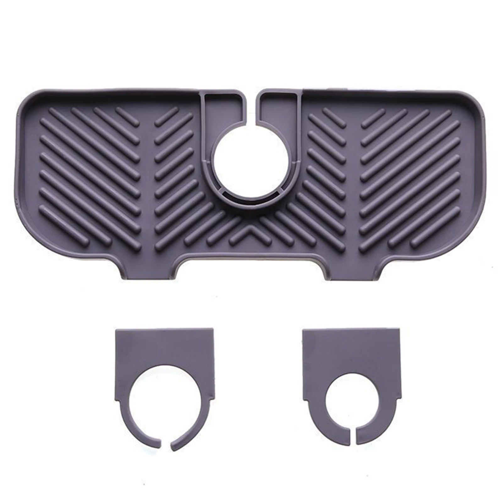 

Bar Kitchen Faucet PET Plastic Sink Splash Guard Handle Drip Catcher Bathroom Accessories Drying Mat Sponge Counter Organization