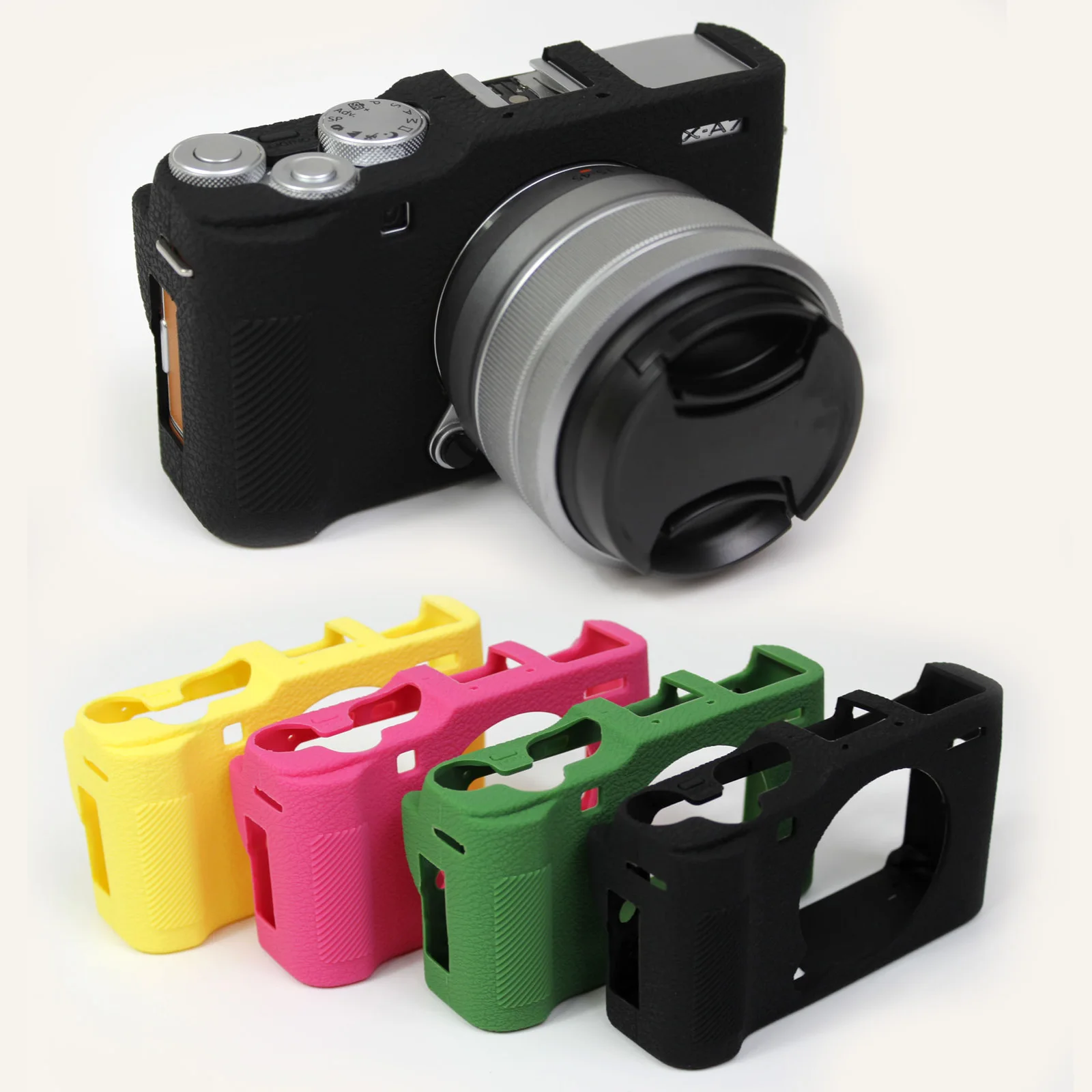 Custodia Protettiva In Silicone Morbido Per Fotocamera 4C Per Fujifilm Fuji X-A7 Xa7