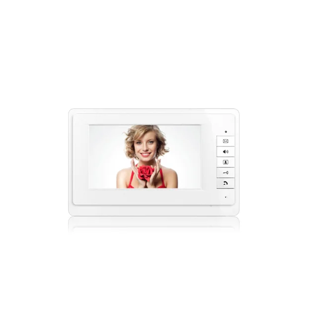 SmartYIBA 7"Video Doorbell Entry Camera Home Intercom Building Video Bell 2 Way Intercom Doorphone Kits 3