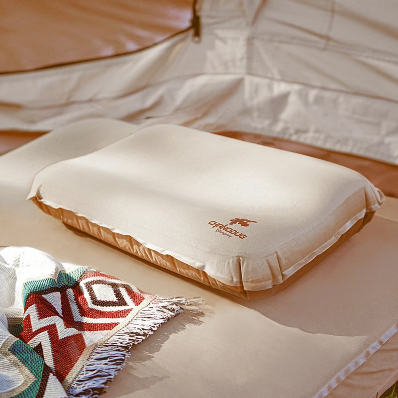 

Camping Ultralight Square Inflatable Pillow Outdoor Hiking Portable Folding TPU Sponge Pillow