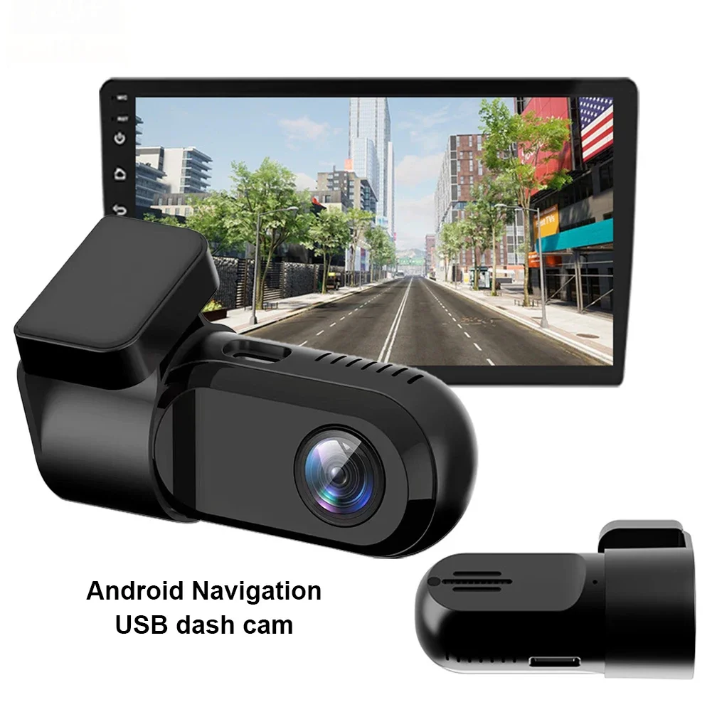 מצלמת רכב חבויה WiFi 1080P, מצלמת רכב קדמית לרכב, מצלמת רכב מיני עם ראיית לילה, מצב חניה במשך 24 שעות