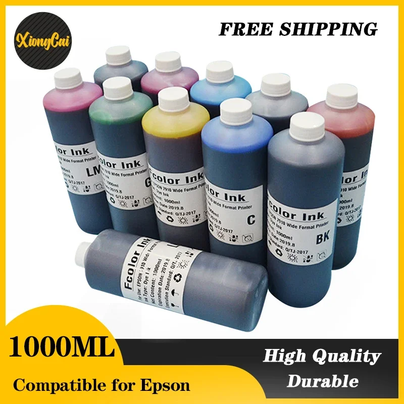 Tinta Dye Recarregáveis para Epson Stylus Pro Impressora Compatível 7900 9908 9890 1000ml