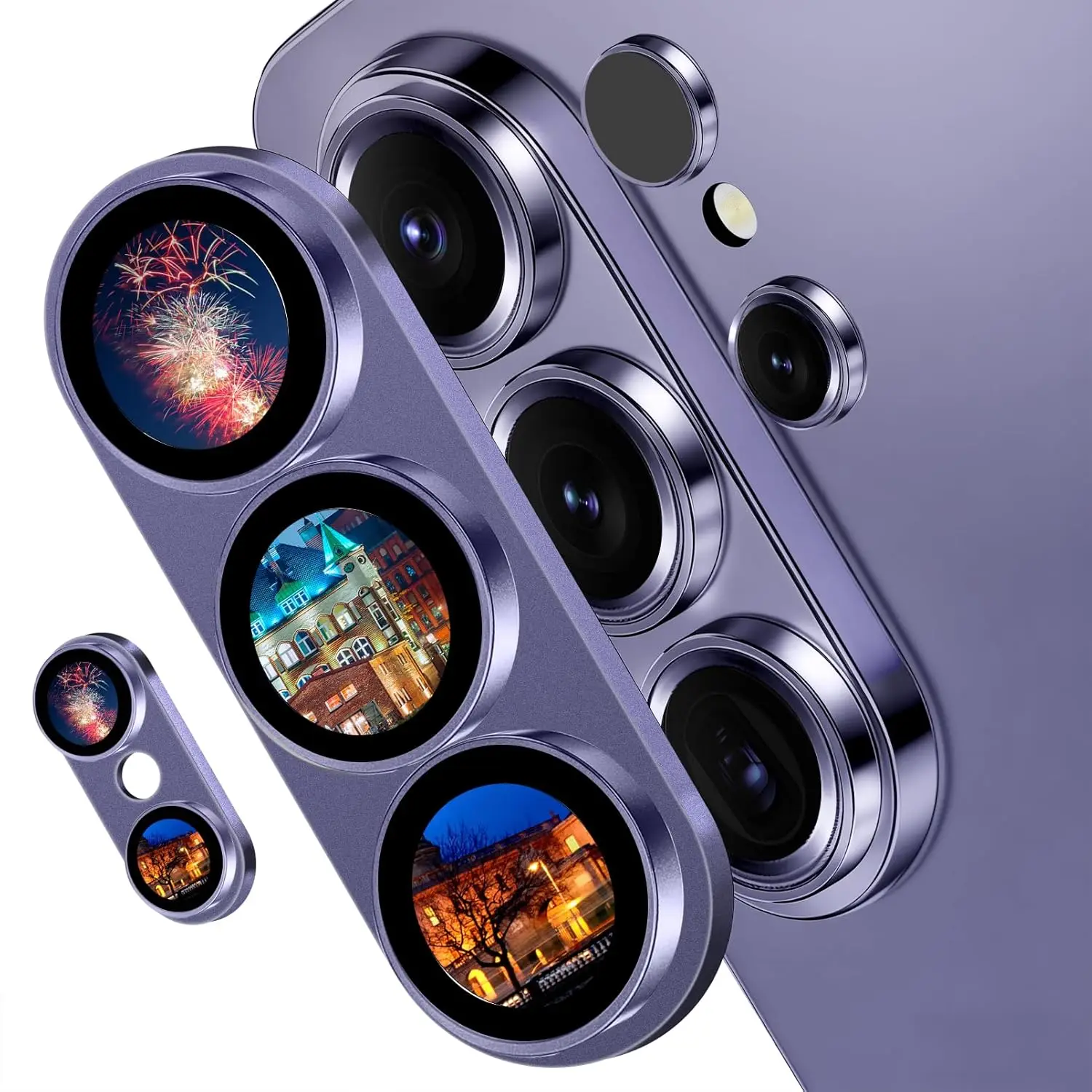 Premium Camera Lens Protector Film - Breakage-Resistant Tempered Glass Cover