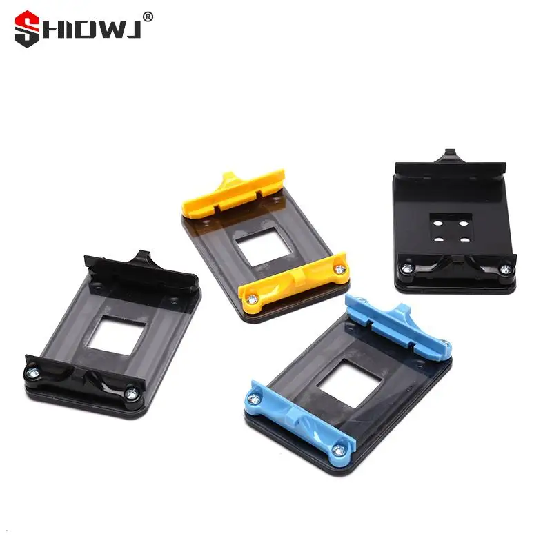 1PC CPU Heatsink Mount Bracket Back Plate AMD RYZEN Socket AM4 CPU Fan Cooler Bracket Easy Installation Plastic 10.9&times;6.1cm cpu heatsink bracket