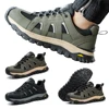 Steel Toe Shoes Comfortable Work Shoes Non Slip Smash Stab Resistant Sneakers Breathable Lace Up Safety Sneakers for Men Women 1