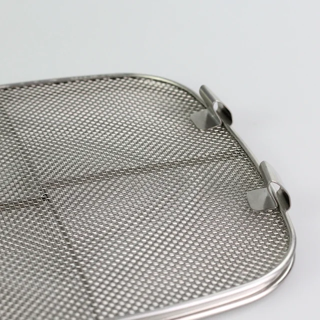 Rozsdamentes Acél Fröccsöntő Pajzs Az Ag301-Hez, Újrafelhasználható 5-Betűs Rozsdás Grill Tartozékok Képernyőn - Image 5