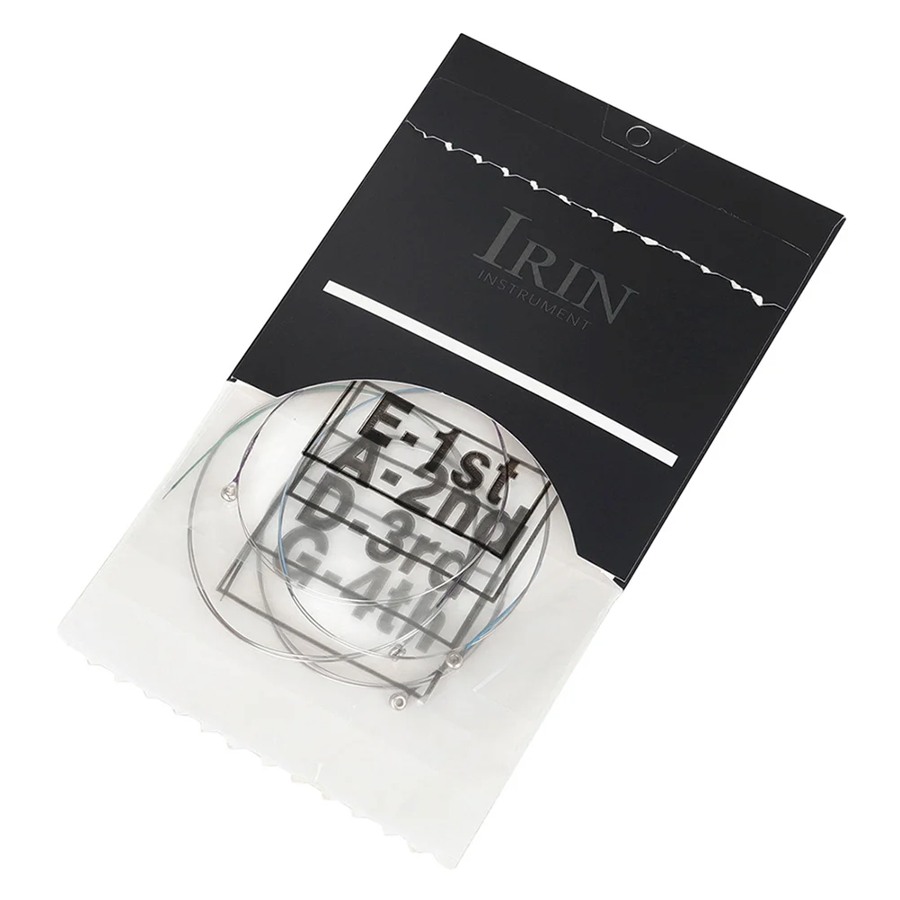 

4 Pcs Violin String Set Accessory Instruments Accessories Replace Suite Metal Cores Parts