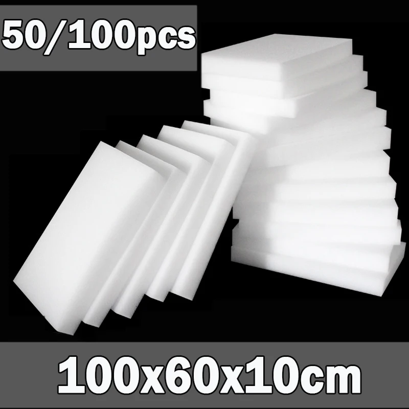 50/100pcs 100 X 60 X 10mm tisztító Ingyenélő konyhai mossa antena Ingyenélő vize Felszívás melamine mágikus Ingyenélő Bélyegragasztó tisztító szerszámok