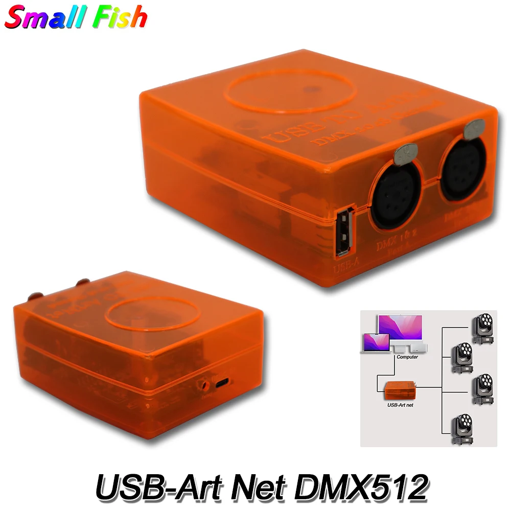 

Сетка для управления Aovlites Dmx512 MA со встроенным 8-в-1 интерфейсом USB