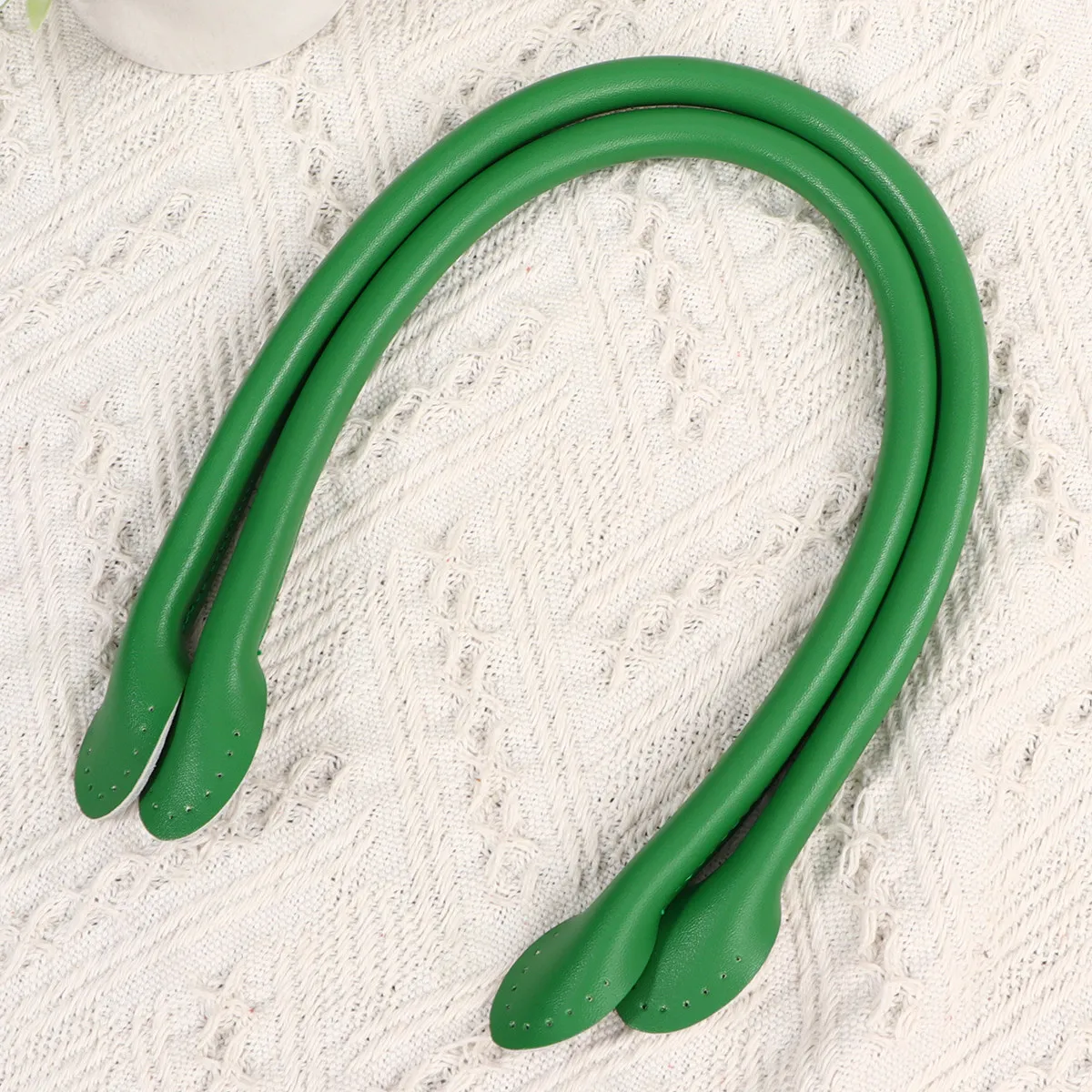 1 쌍 40Cm DIY 토트 핸드백 파우치 교체용 다채로운 가방 손잡이 스트랩 쉬운 바느질 두껍고 편안한