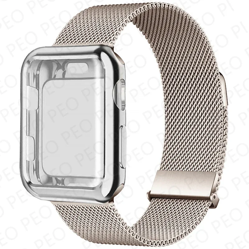 Elegant Milanese Loop Metal Magnetic Band Strap