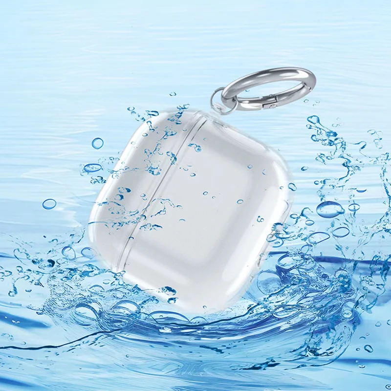 Transparent TPU Shockproof Earphone Case For Airpods Protective Accessories