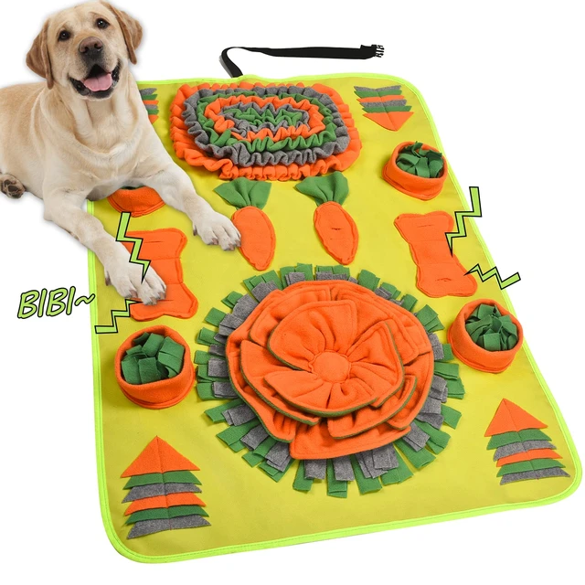 Snuffle Mat for Dogs, Interactive Feed Game, Non Slip Bottom Pad, Dog  Treats, Feeding Mat, Encourages