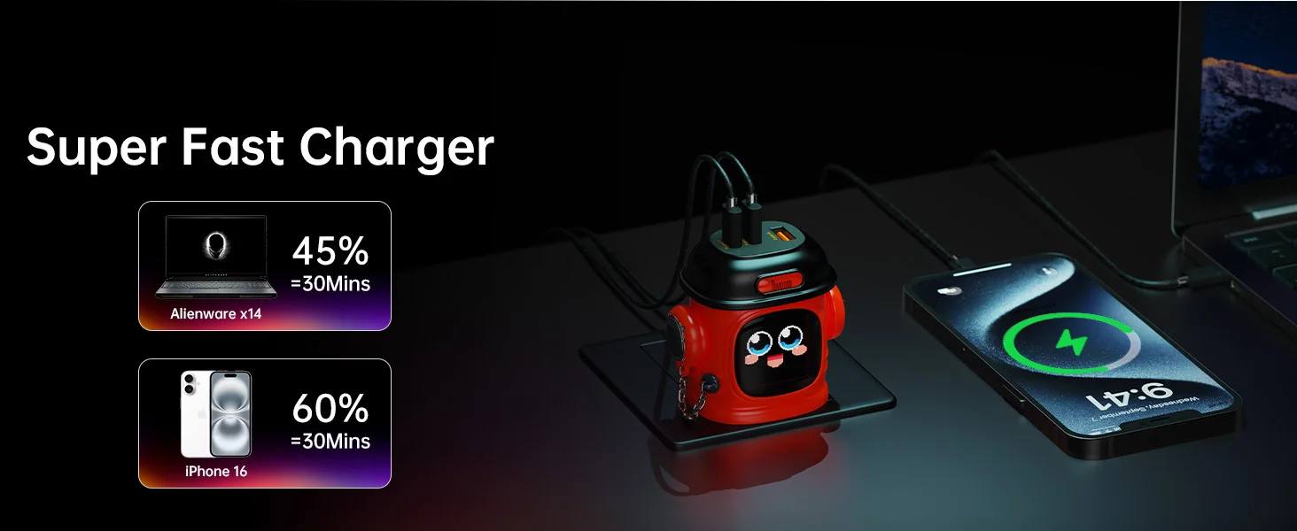 65W Fast Charging