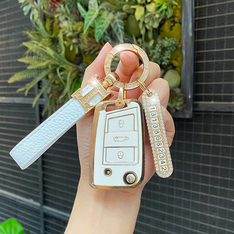 Cover Chiave/telecomando per Volkswagen Polo Golf Skoda Superb A7 - Sa47b29f99c374494aa9111dcd6914439I