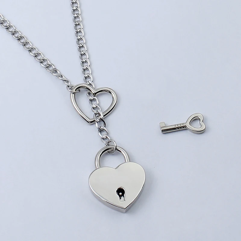 Collana a catena con anello a cuore - Bdsm Shop