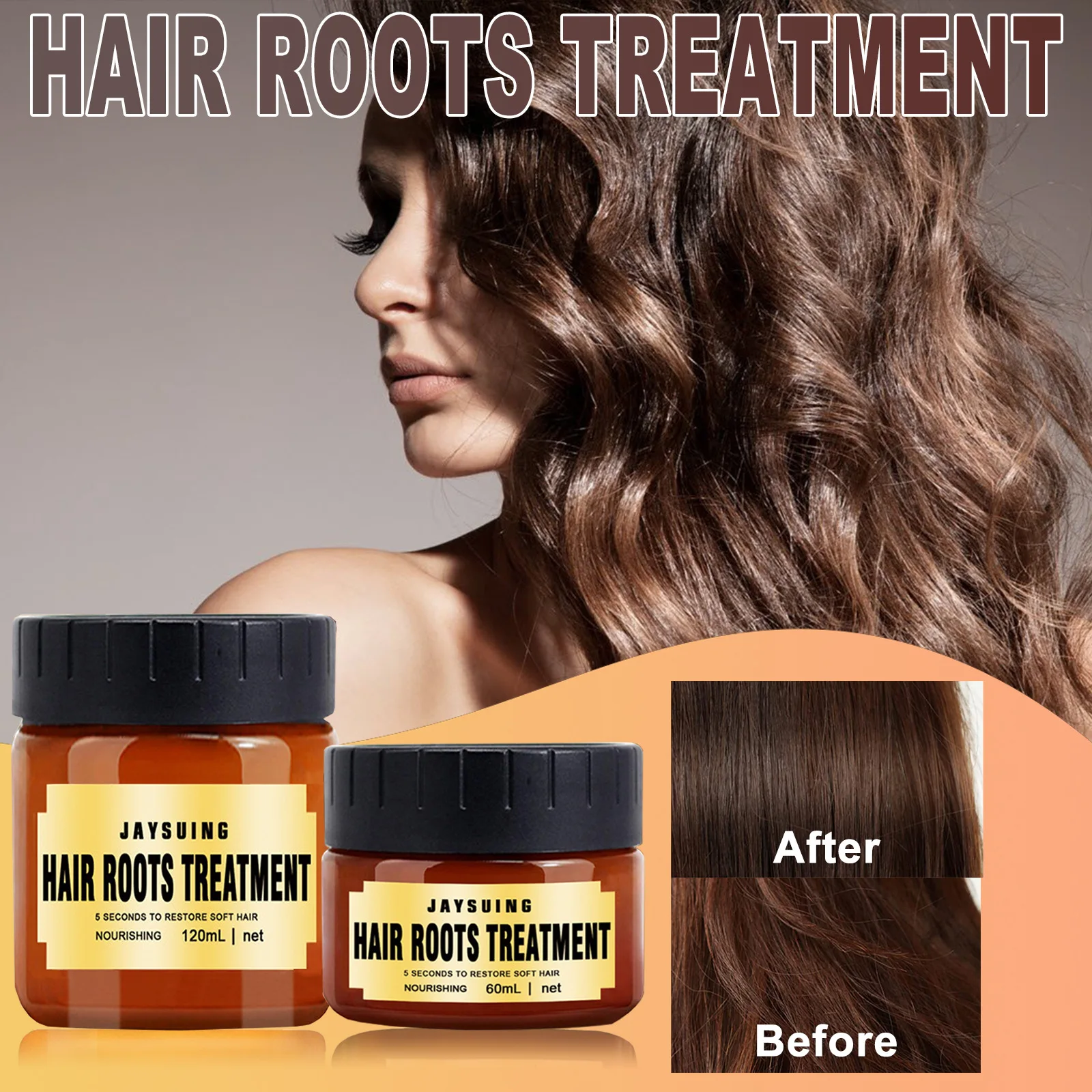 Hair Treatment Mask Deep Repair Hair Film Smoothing Nourishment