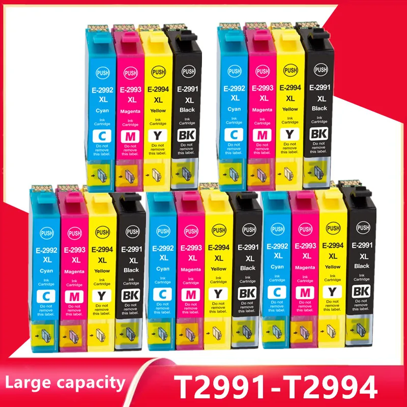 

Compatible For Epson Ink Cartridge 29XL T2991 T2991XL T29XL XP235 XP 235 247 245 332 335 342 345 435 432 445 442 Printer