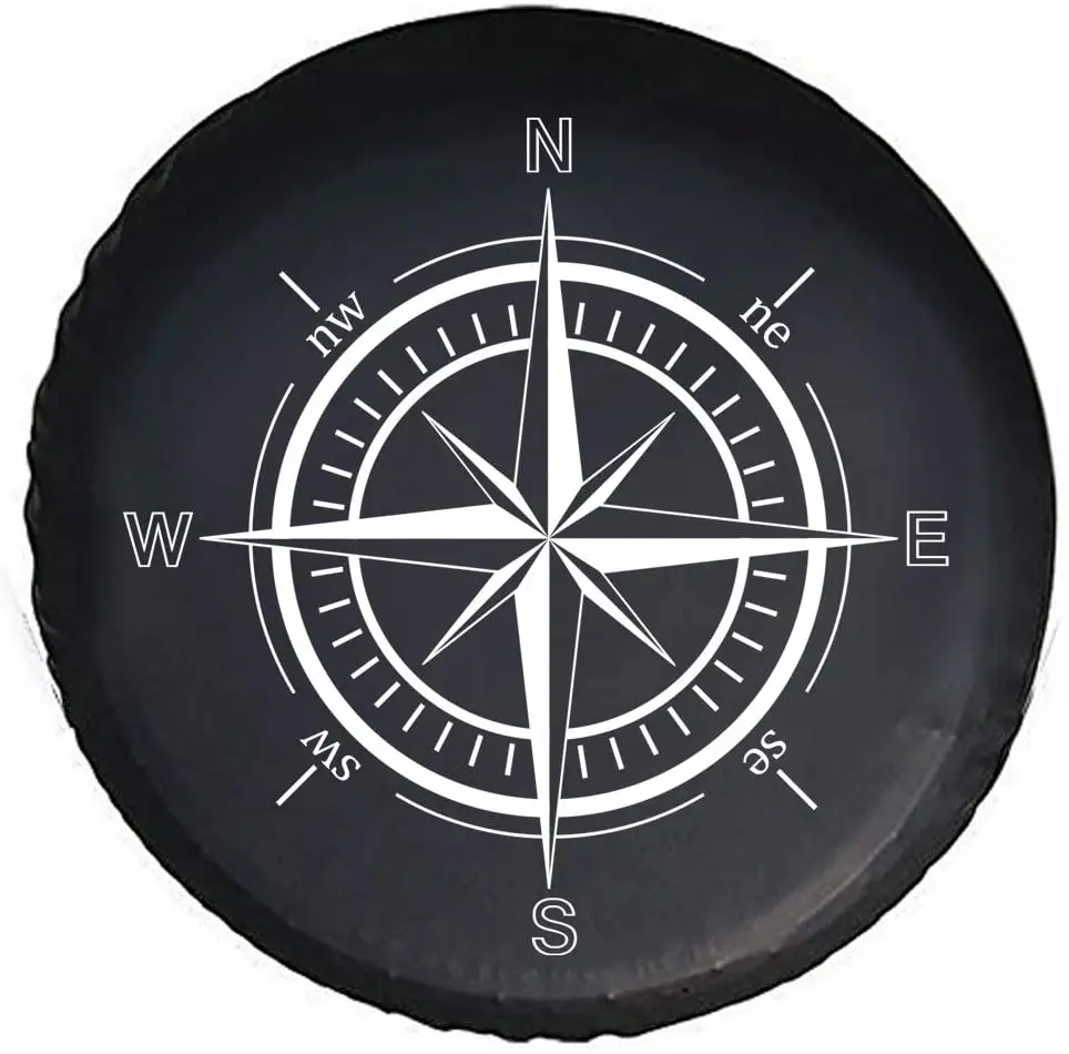 

DKIIGAME Spare Tire Cover,Weatherproof Vinyl Leather Wheel Cover for Jeep Wrangler Sahara,Hummer H3,Toyota FJ,