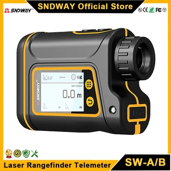 SNDWAY Telemetro Golf Misuratore di distanza Telemetro laser 1000M 1500M Telemetri Fotocamera professionale Forniture per golf Accessori