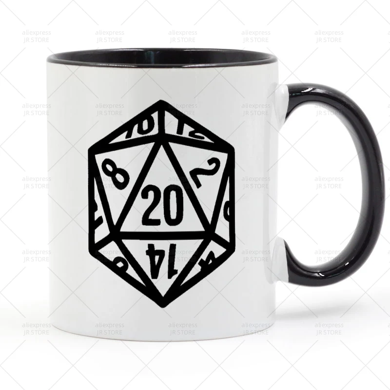 

Natural 20 D&D DND Game Mug Ceramic Cup Gifts 11oz