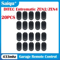 DITEC Entrematic ZEN ZEN2 ZEN4 ZEN2W ZEN4W 433MHz Remote Control for Electric Gates and Garage Doors Designed for Secure 1