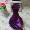 20cm 3D Printing Creative Vase Home Decoration Living Room or Office Table Decoration Light Luxury High-end Highly Customized 2