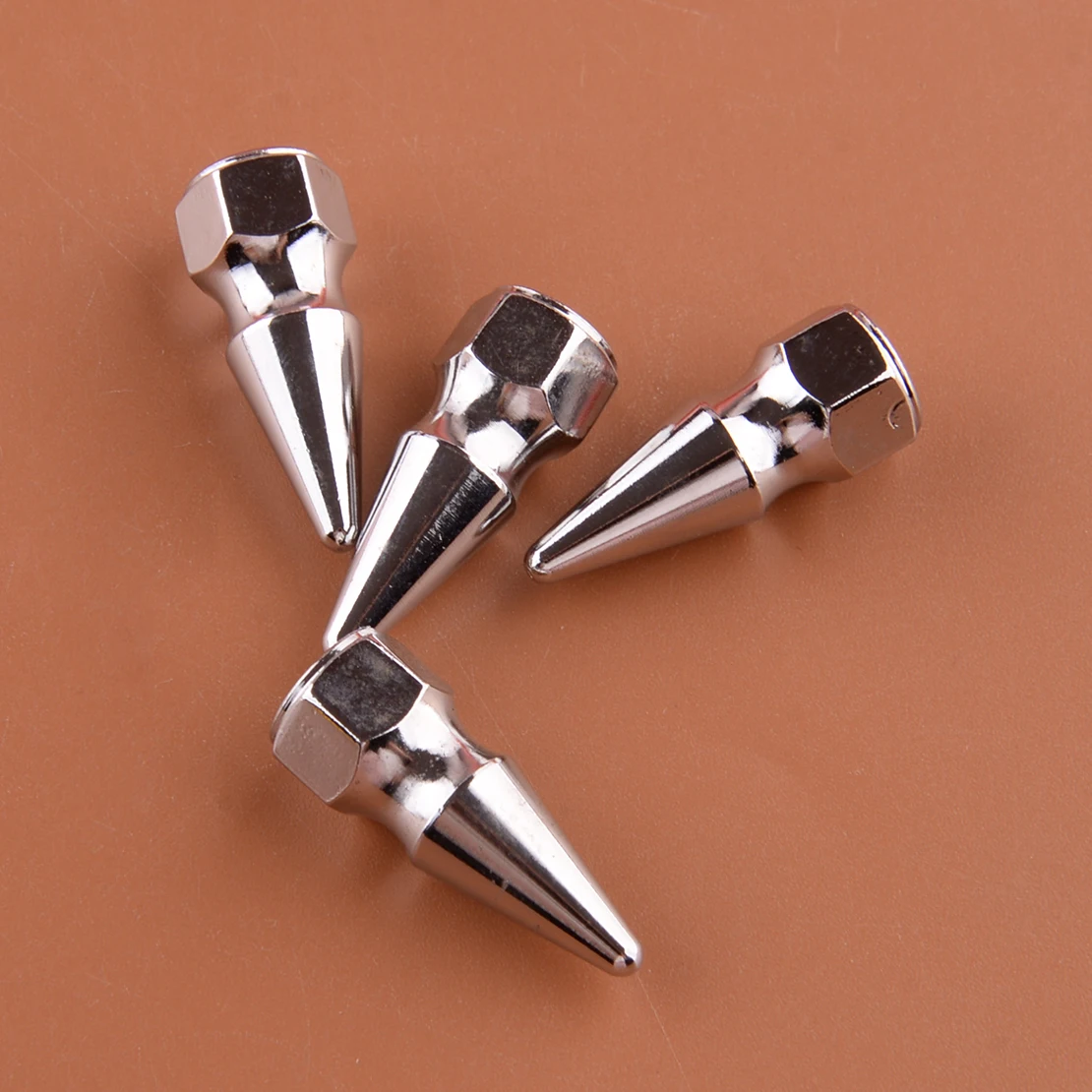 

4 шт./компл. M6x1.0 Зажимная крышка клапана-гайка болт Подходит для Honda Civic H23A1 Integra RSX B16 B18 VTEC двигатели Chrome