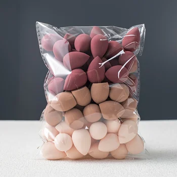 60 Mini Spugnette per Trucco, Spugnette per Sfumare il Fondotinta, Spugnette Multicolore per un'Applicazione Impeccabile di Prodotti Liquidi e in Polvere