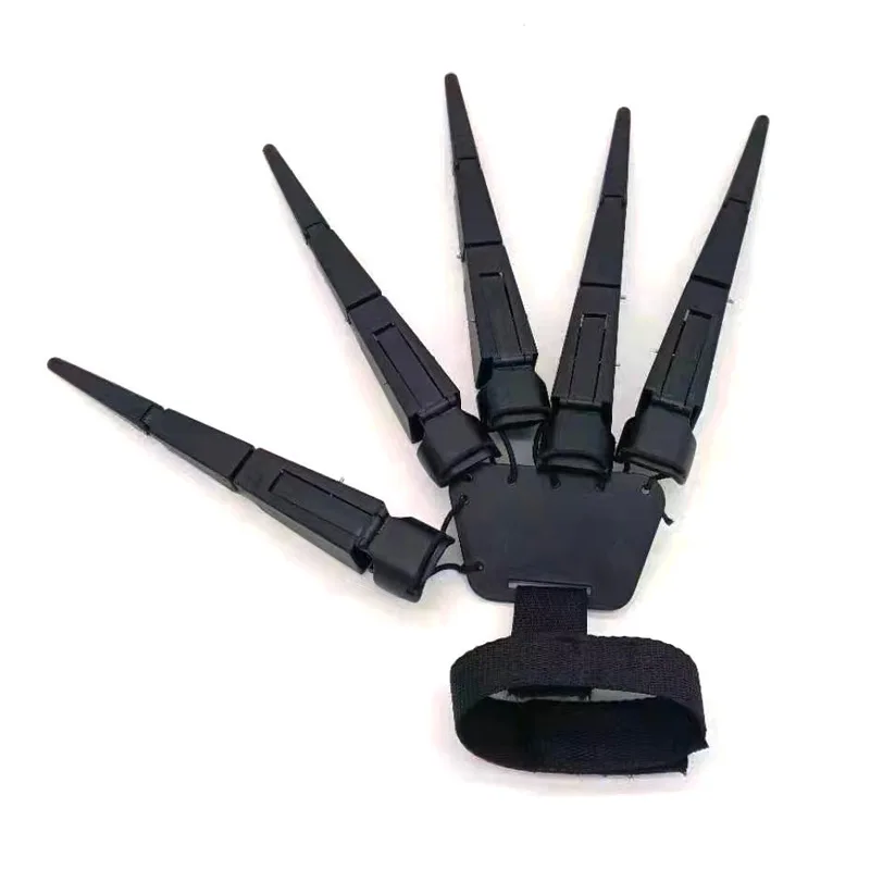 

100PCS Halloween Promotion 3D Articulated Fingers Jointed Skeleton Finger with Flexible Joint Party Dress Cosplay Costume Props