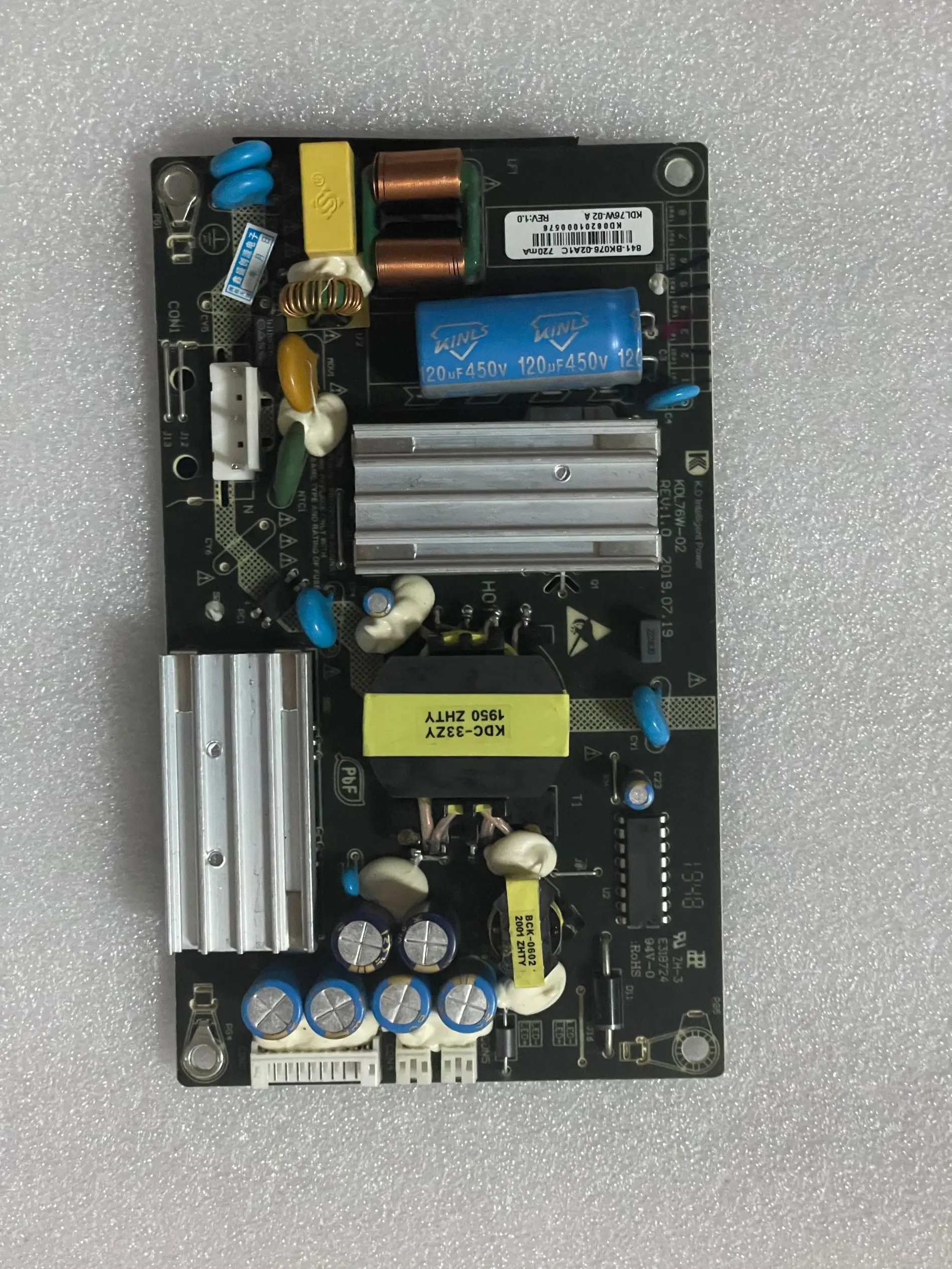 Original Placa de Potência Xmmntwq34 Kdl76w02 841-bk076-0201c Lsm340yp05-t01 Tela