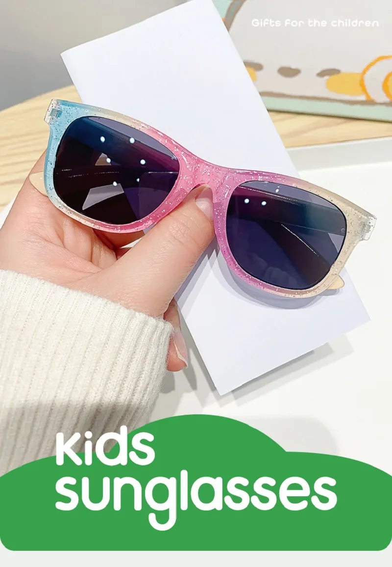 Fashion Children Sunglasses Retro Square Kids Sun Glasses Anti-UV Baby Sun-Shading Eyeglasses Girl Boy Sunglass UV400
