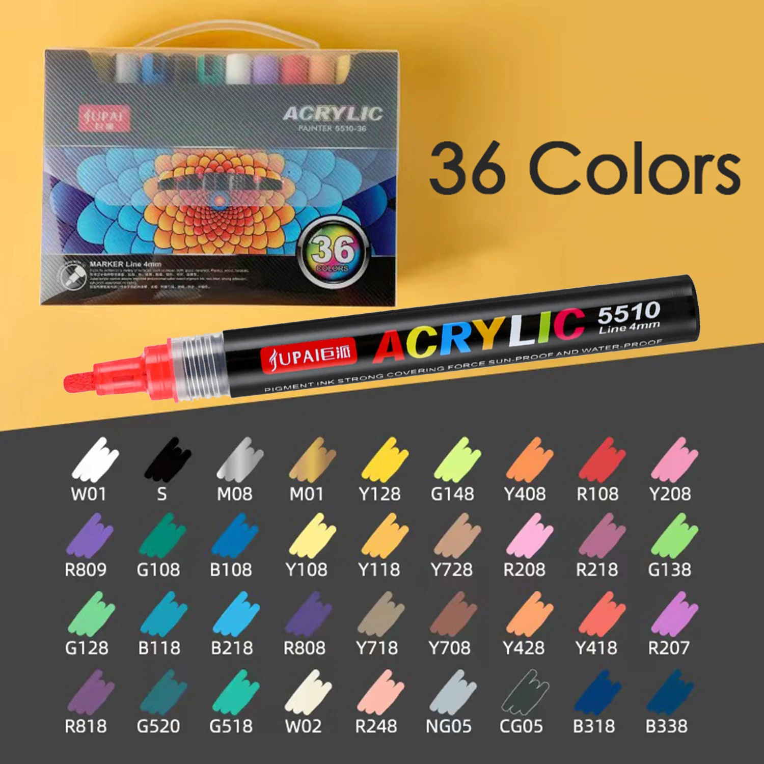 0.7mm Tip Acrylic Paint Markers,12 Colors Paint Pens,Graffiti Markers,Permanent  Markers for Kids DIY, Wood, Canvas,Glass,Rocks - AliExpress
