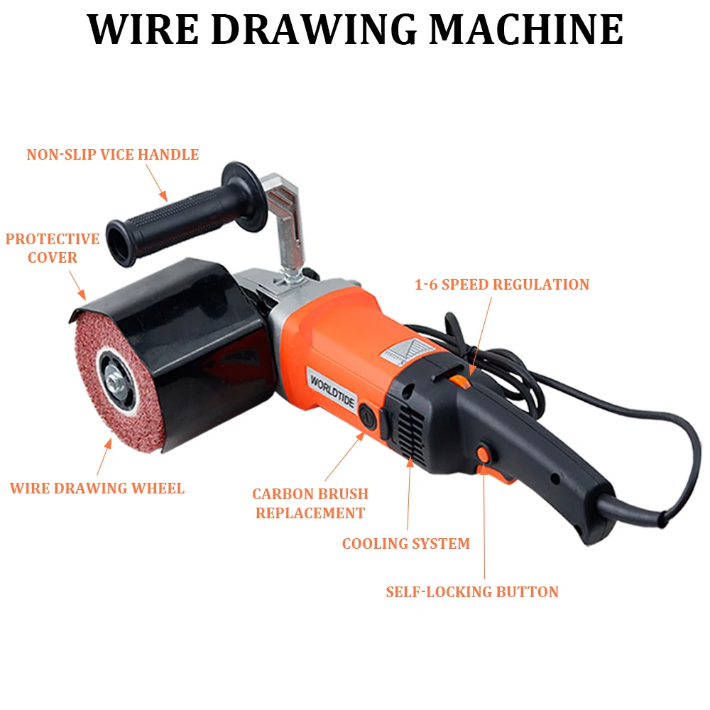 Grinding Machine Satin Finishing Machine Polishing Brushes Smoothing Roller Grinding,electric polisher,electric orbital sander