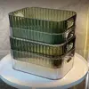 Desk Storage Box Cover Transparent Facial Mask Box Storage Rack Sorting Basket Lipstick Desk Skin Care Cosmetics Box 6