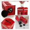 13cm Decoration London Telephone Booth Money Box Mailbox Ornament Piggy Bank Metal Crafts Decoration 1