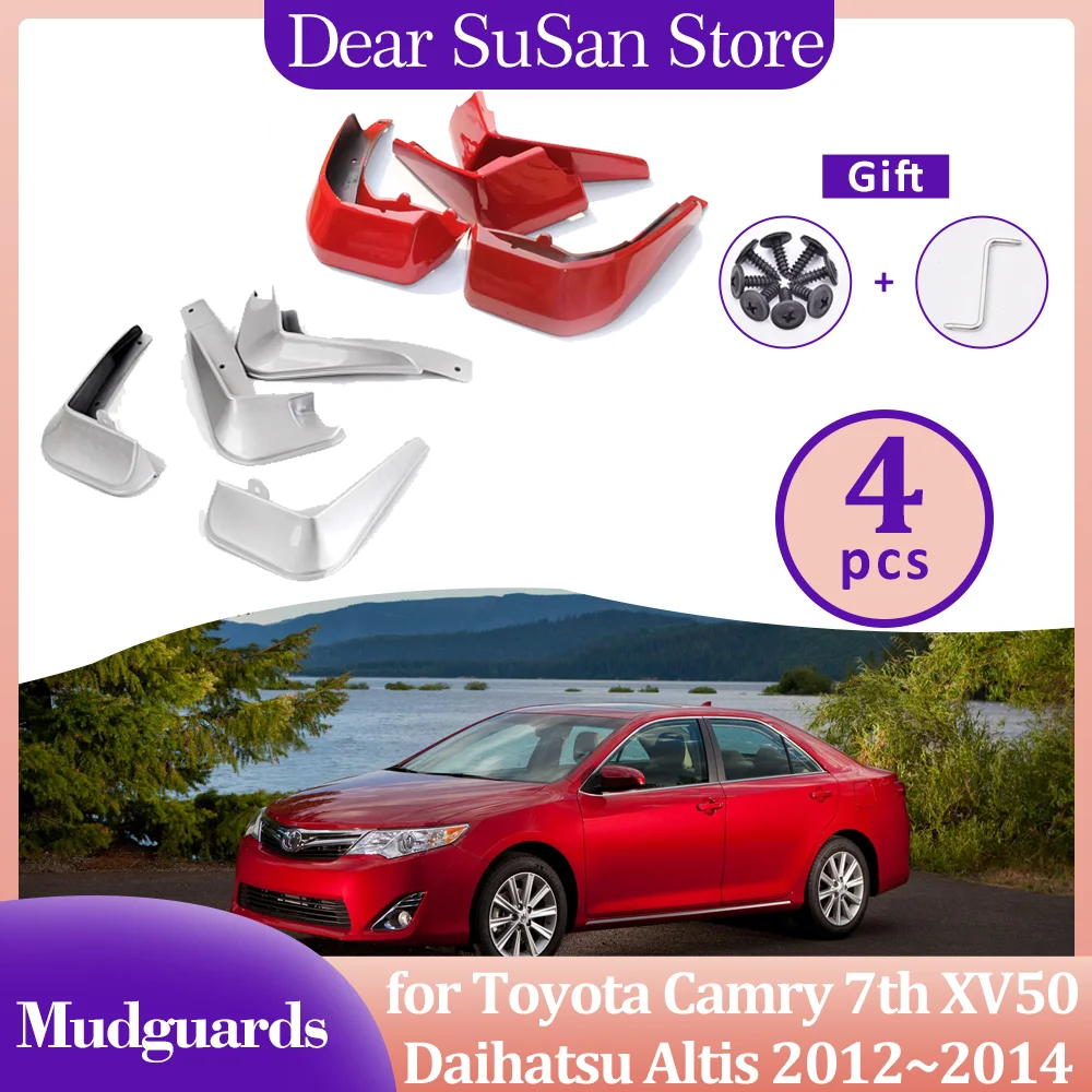 

Для Toyota Camry 7th XV50 Daihatsu Altis 2012 ~ 2014, брызговики, брызговики, брызговик, спойлер, автомобильные аксессуары