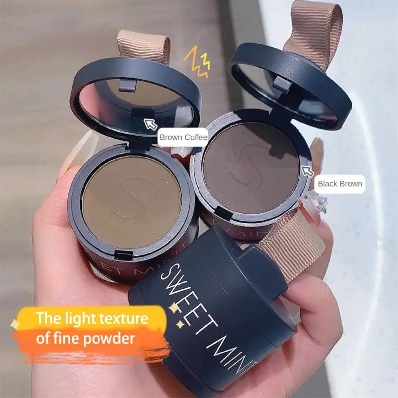 Sweet Mint Hairline Powder Hair Replacement Filling Forehead Cover Waterproof Sweat-Proof HairLine Modification Shadow Powder