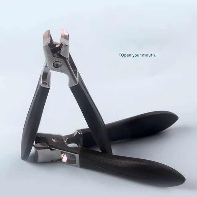 TSZS 1PCS Nuovo Tagliaunghie per unghie dei piedi in acciaio inossidabile con copertura antispruzzo Trimmer affilato Pedicure Care professionale 4