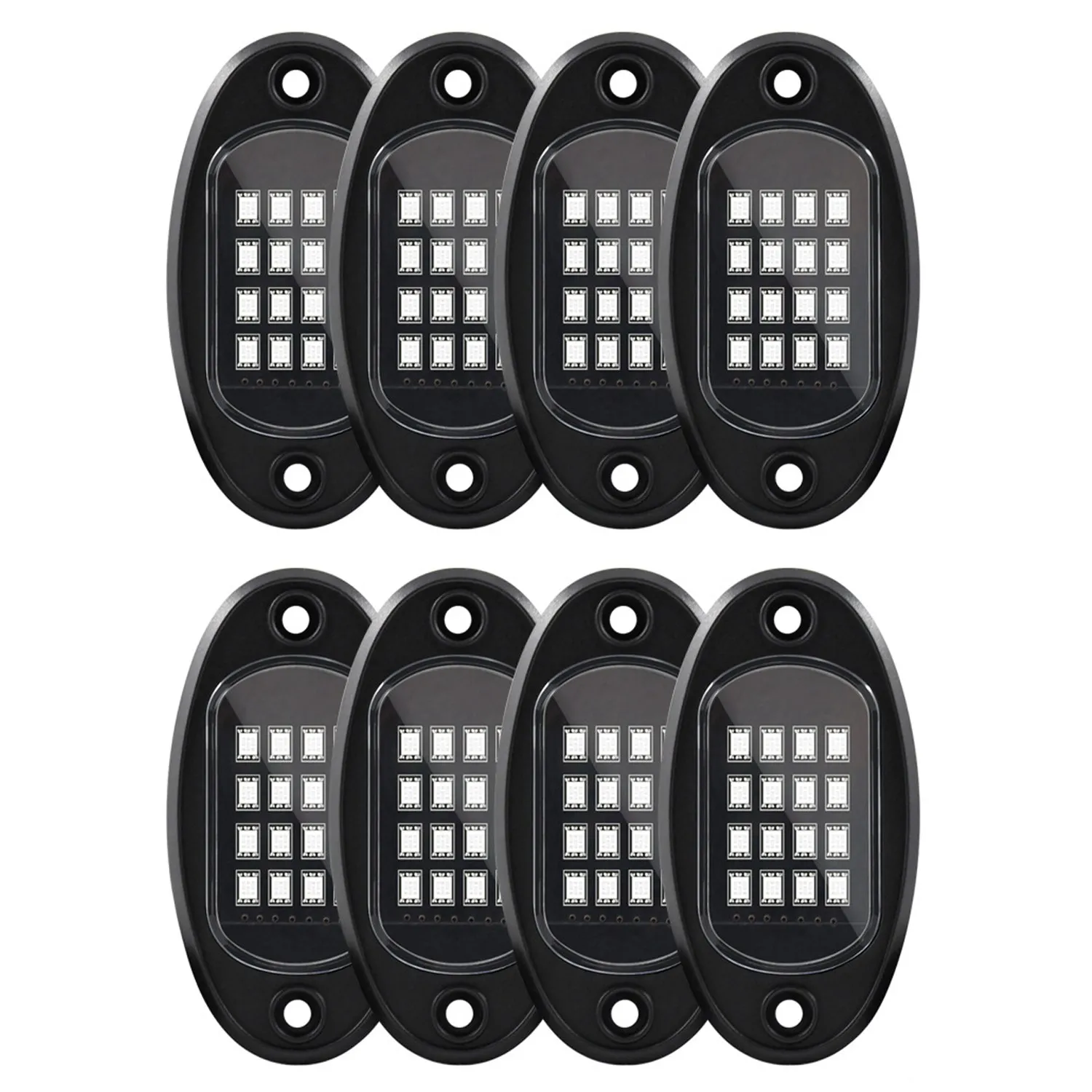 

8 разноцветных неоновых Подсветки RGB для грузовиков, квадроциклов, мотовездеходов