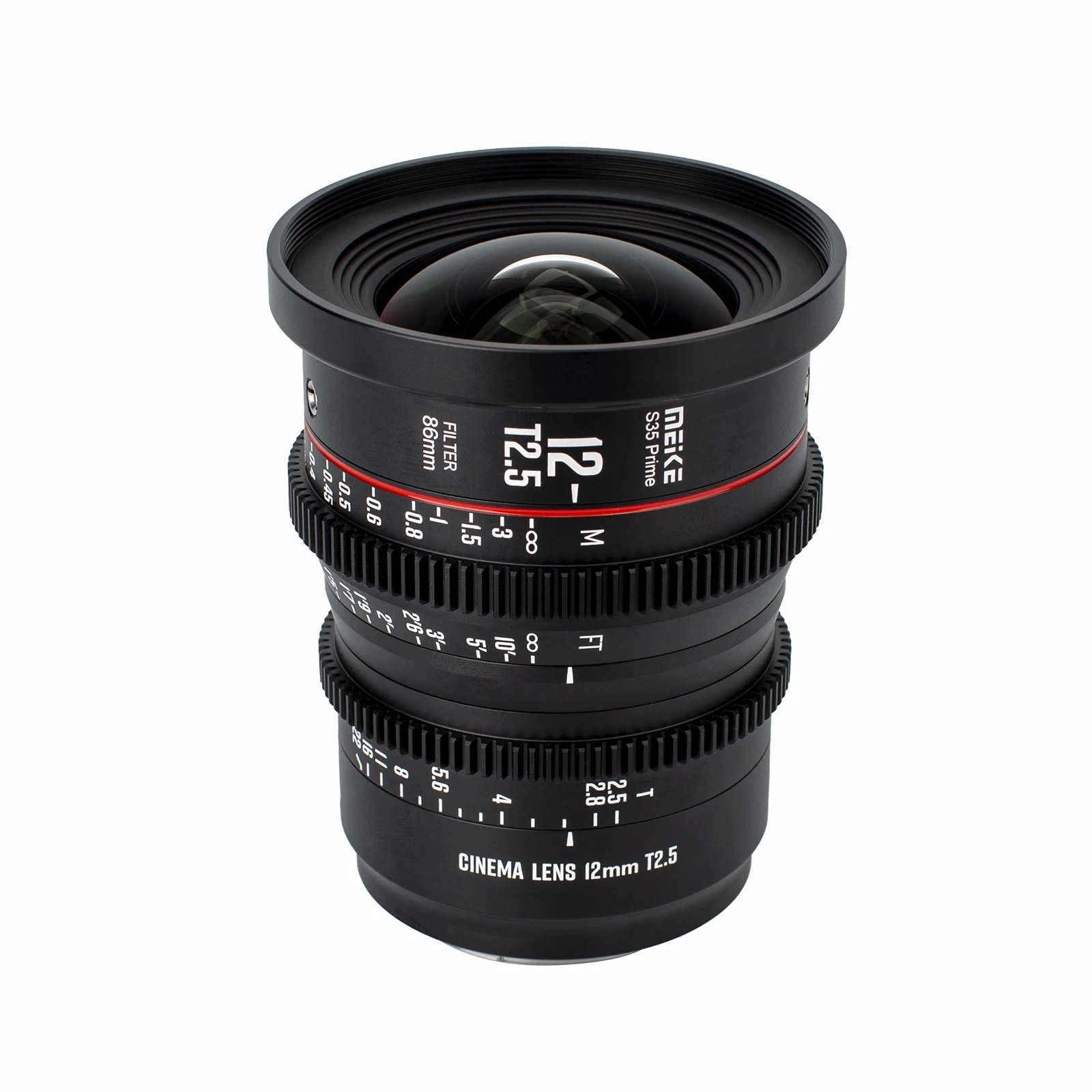 シネマレンズ　MEIKE MFT 5本セット Meike 5-Lens Cinema Prime Lens Set with Hard-Shell Case (MFT