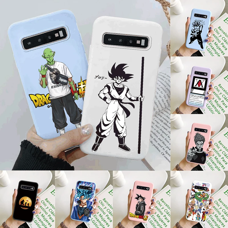 Чехол Dragon Ball z Gotenks DBZ для Samsung Galaxy S10 S9 Plus S 10 S10e чехол телефона аниме силиконовый
