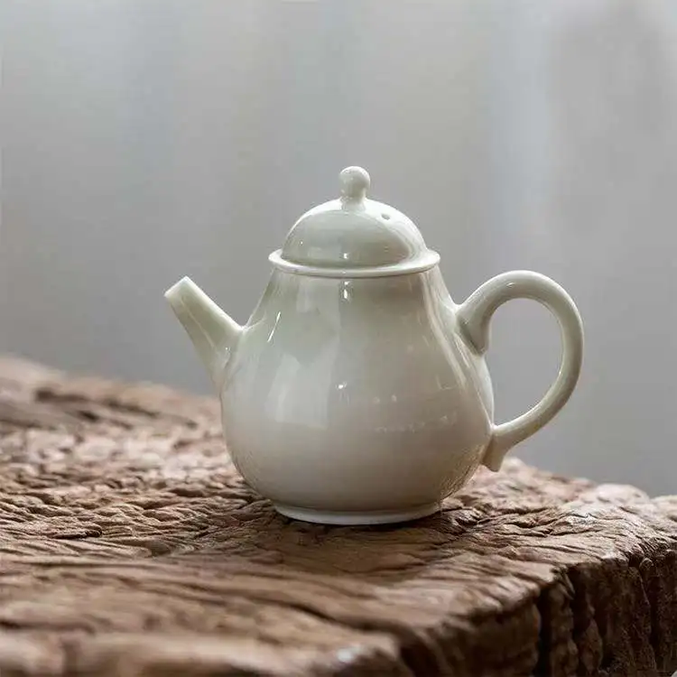 

Керамический белый фарфоровый бытовой набор, ручной чайник, Нефритовый фарфоровый чайный сервиз, чайный сервиз Siteel, традиционный китайский чайный сервиз