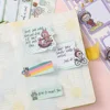 220 Sheets Labubu Sticky Notes Set 11 Kawaii Designs 80 GSM Paper  Self-Adhesive Memo Strips for Office School Planner Journal 5