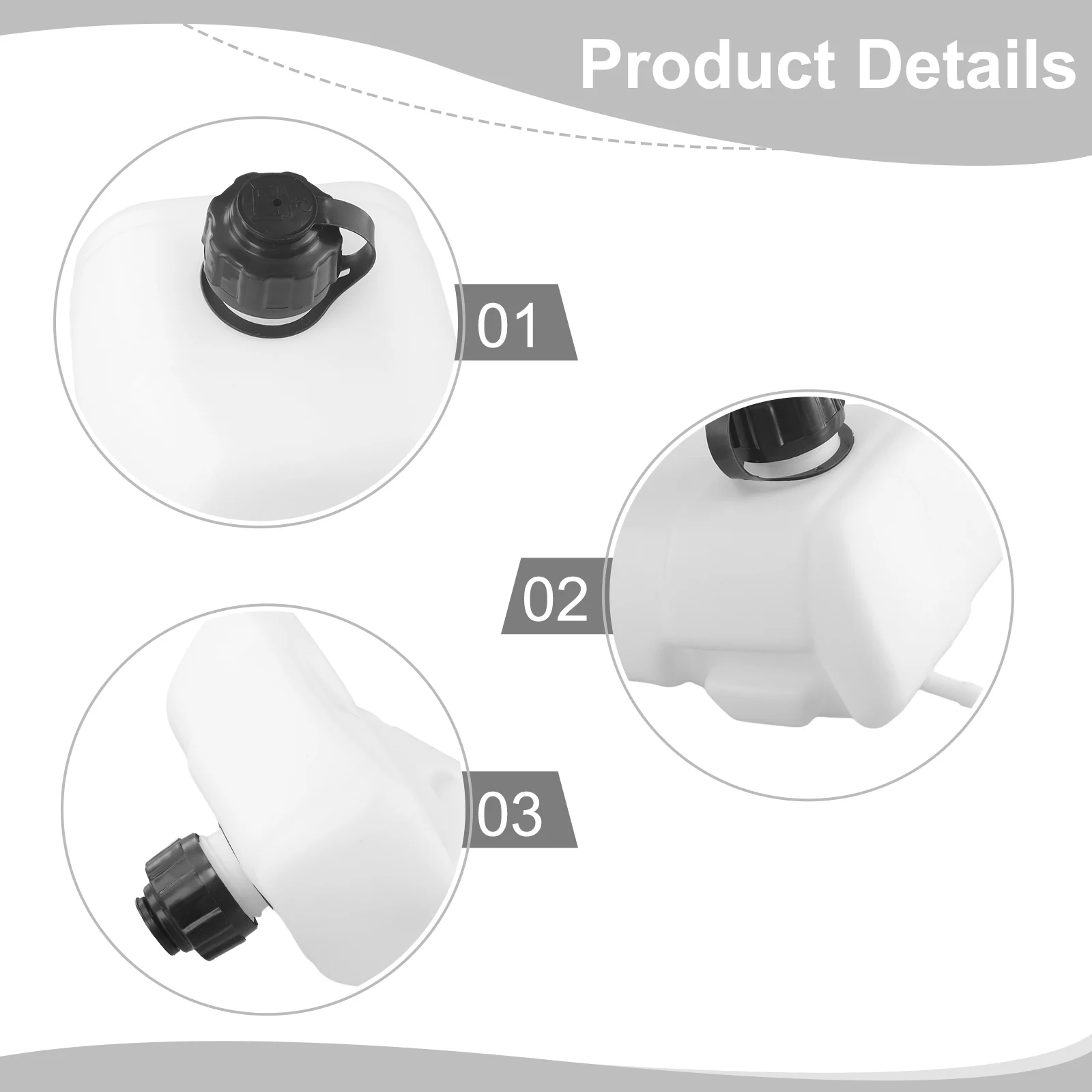 Engineered Tank For Robin NB411 BG411 CG411 EC04 RBC411 49CC, Ensures Efficient Fuel Utilization, Quick And Easy Setup 1 Piece