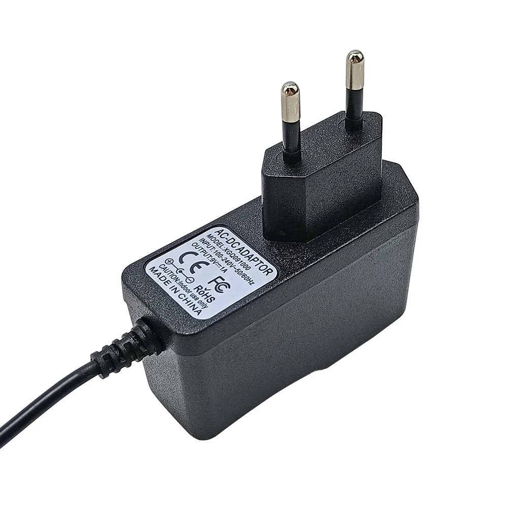 Guitar Pedal Power Supply Adapter DC 9V 1A Guitar Pedal Power Supply Adapter AC Black Musical Instrument Guitar Parts For Effect Pedal EU Plug