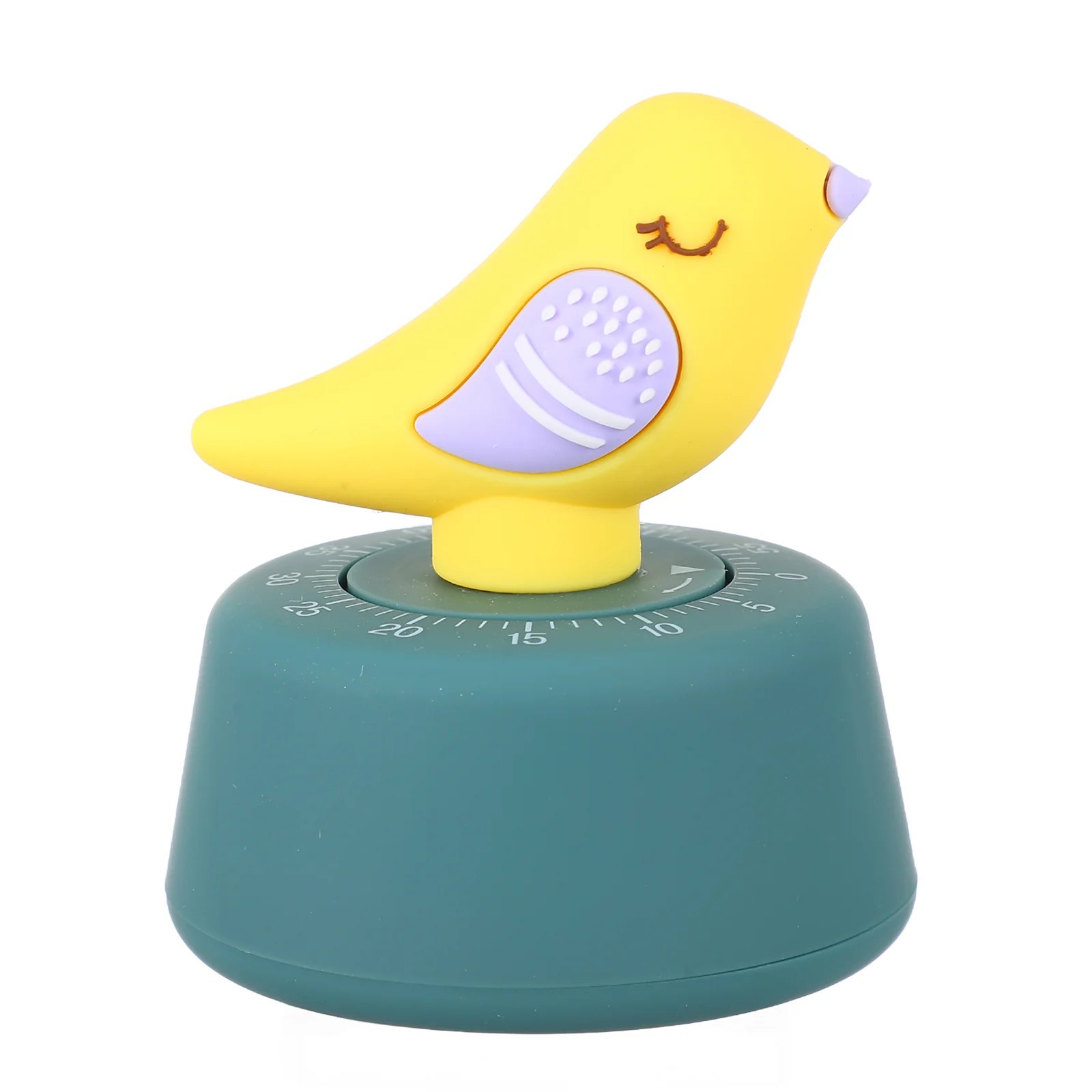 

Bird Countdown Device Cooking Baking Kids Alarm Clock Hair Scrunchies Kitchen Wind Up Magnetic