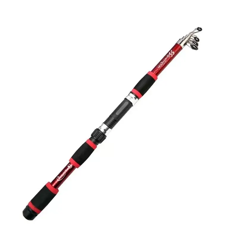 Portable Ultra-hard Sea Rod Set Long-throw Fishing Rods Glass Steel ...